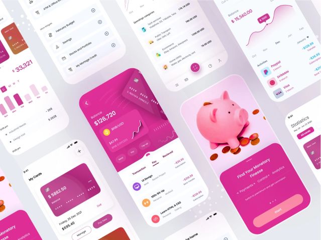 GenniBit UI:UX Project - FinTech